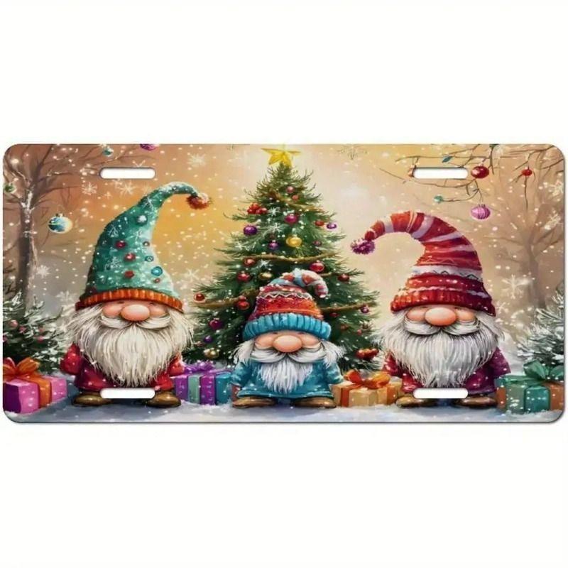 Motorcycle Souvenir License Plate, Metal Auto Wall Decor 15x30cm