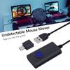 2 In 1 USB Type-C Mouse Jiggler with ON/OFF Switch Virtual Mouse Mover Drive Free Mouse Movement Simulator Keeps Computer Awake