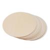 12 Pcs 12 Inch Wood Circles for Crafts DIY Wood Rounds Unfinished Wood Crafts Wooden Blank Slices fo