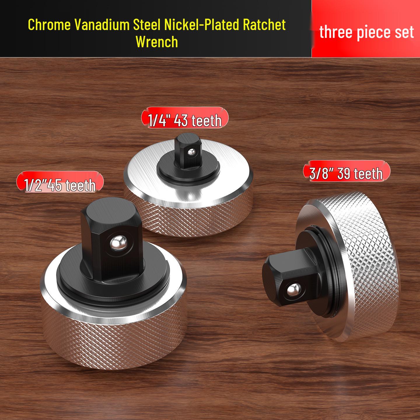 Compact Dual-Use Auto Repair Ratchet Socket Wrench