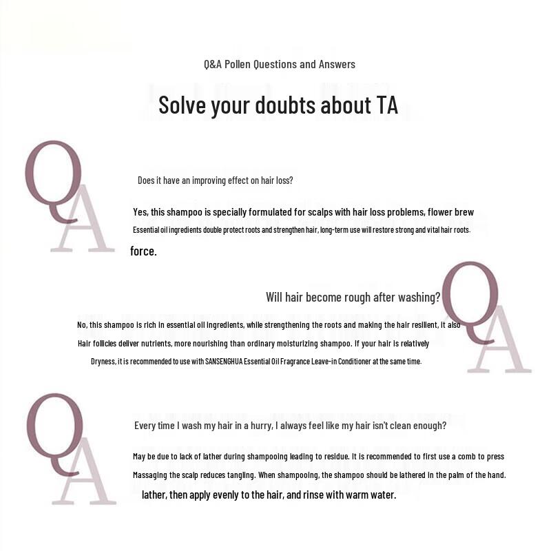 Sangshenghua Root Strengthening Essential Oil Shampoo