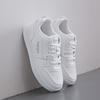 Lace-up Small White Shoes Women  New Thick Sole Show High Women's Shoes Casual Single Shoes Simple Sports Board Shoes
