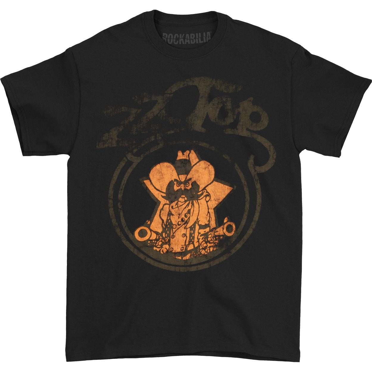 Men s ZZ Top Outlaw Village T-shirt X-Large Black M