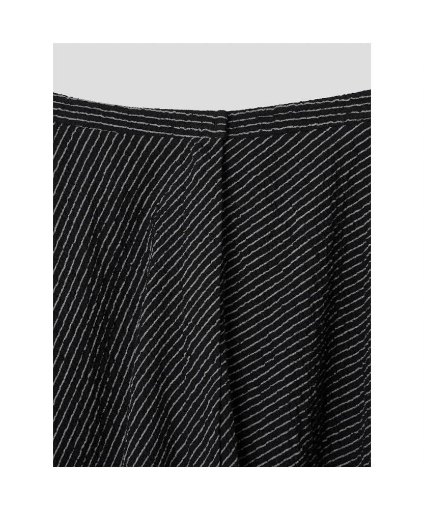 Anggae Multi Panel Skirt Black
