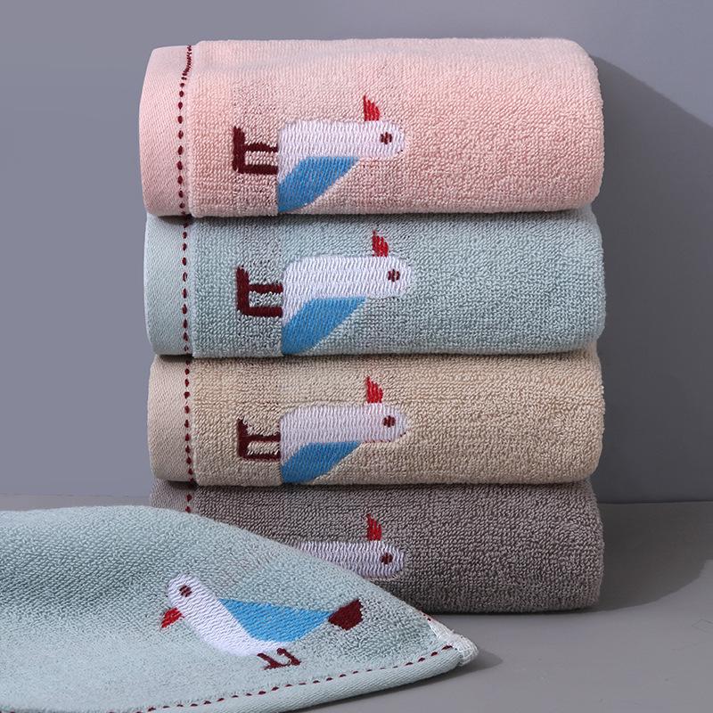 Reines Baumwoll-Jacquard-Waschtuch: Dickes, Saugfähiges Bade- & Gesichtstuch