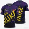 2026 PDC Luke Littler Darts Jersey The Nuke Men Round Neck 3D Printed T-shirt Short Sleeve Sports Casual Men's Tee Tops Fan Gift