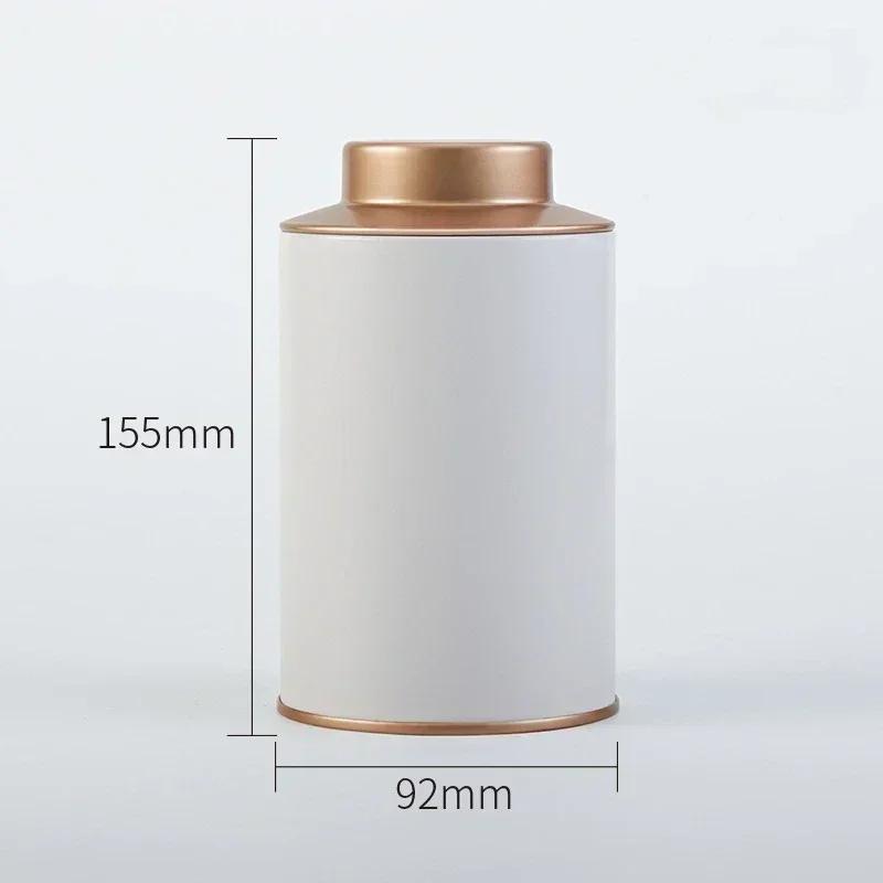 Boîtes à thé en métal à l'ancienne de style chinois vintage avec sangles et couvercles en étain, rangement de bonbons, petits articles de rangement, boîte d'emballage de thé