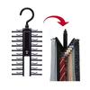 Tie Storage Rack Large Capacity Belt Storage Rack 20 Seat Buckle Wardrobe Scarf Rack Household Multi Grid Belt Tie Storage Rack