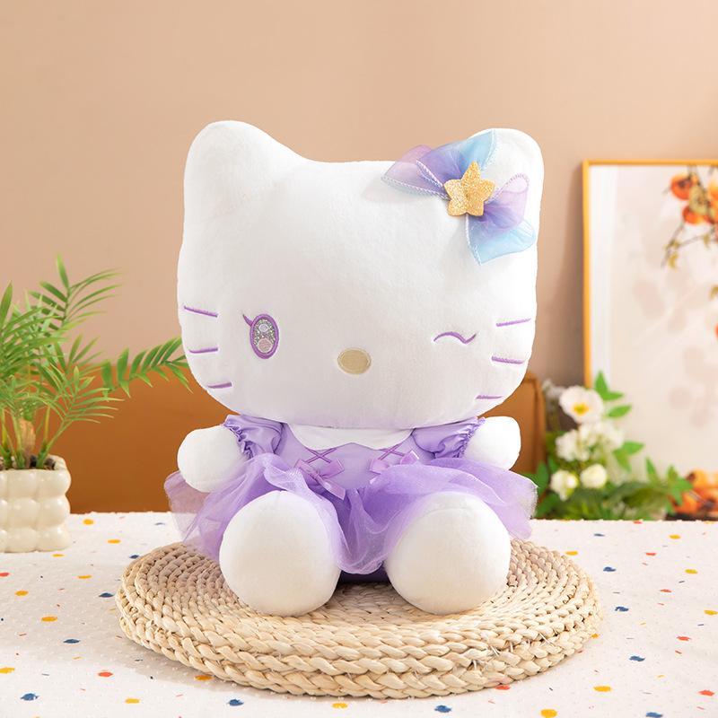 

New purple skirt Kulomie series doll Lolita Melody plush doll girl children s throw pillow 20cm