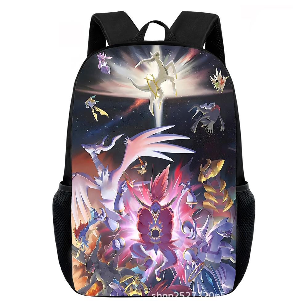 Cartoon Pikachu Backpacks Print Primary Software Backpacks for Boy and Girls Best Gifts Lightweight Cartoon School Bag for Kids