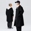 ROMON Men's Hooded Wool Blend Trench Coat