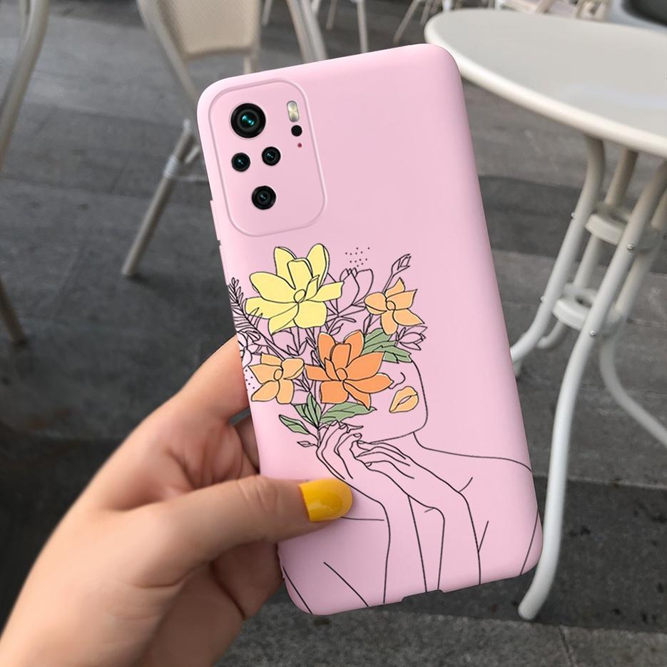 Für Xiaomi Redmi Note 10 Hülle Note 10S Weiches Silikon Stilvolle Bemalte Abdeckung Für Xiaomi Redmi Note 10 Pro Max Note10 S Handyhüllen