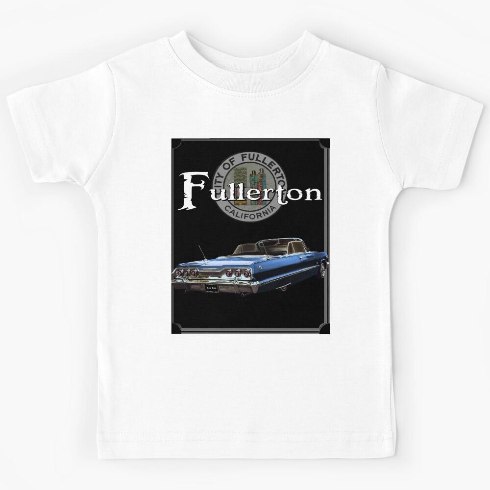 Downtown Fullerton Lowrider Kids T-Shirt 170