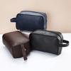 Men/Women Cosmetic Bag Large Capacity Makeup Bags PU Leather Travel Toiletry Bag Cosmetics Organizer Storage Pouch Waterproof Portable Storage Bag