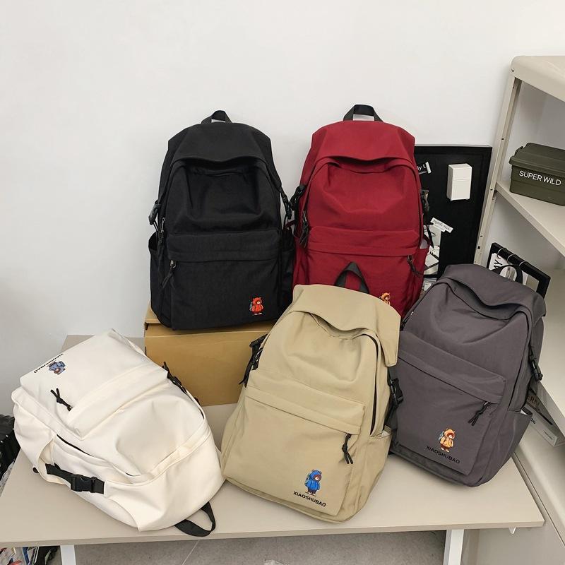 Casual Backpacks for Couples, Simple Backpacks, Large-capacity Outdoor Travel Backpacks, Lightweight College Student Schoolbags