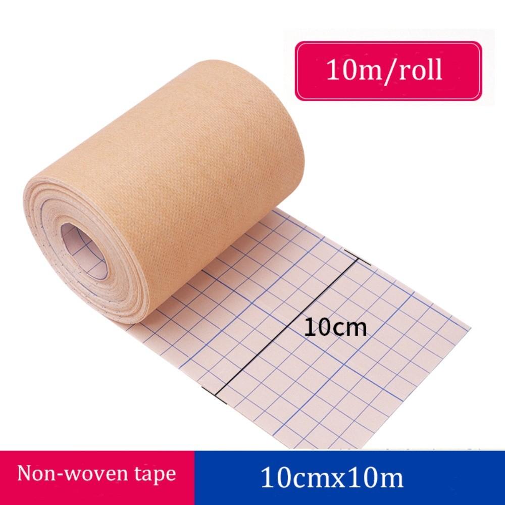 1 Rolle Medizinischer Klebe-Wundverband Vliesbandage Atmungsaktive Gaze Nadelpflaster Fixierung Chirurgisches Klebeband Rolle