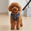 Anti-knot Dog Cat Leash Vest Style Escape Proof Harness Stylish Denim Harness Outdoor Activities