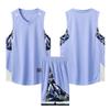 Men Women Basketball Uniform Set Quick Dry Breathable Sleeveless Jersey Training Game Wear Adults