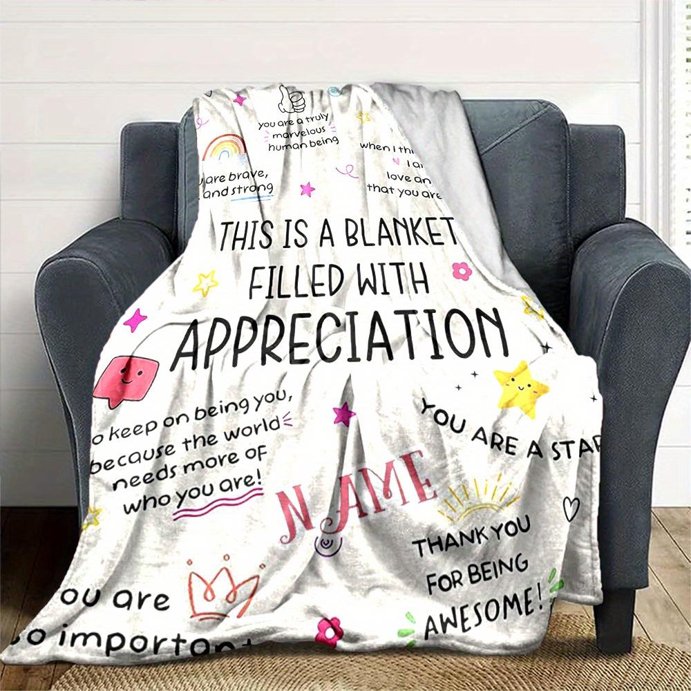 Home Blanket Fashion Home Blankets Used For Chair Office Sofa Bed Camping Soft And Warm Giving Friends And Relatives Birthday Gifts Graduation Gifts