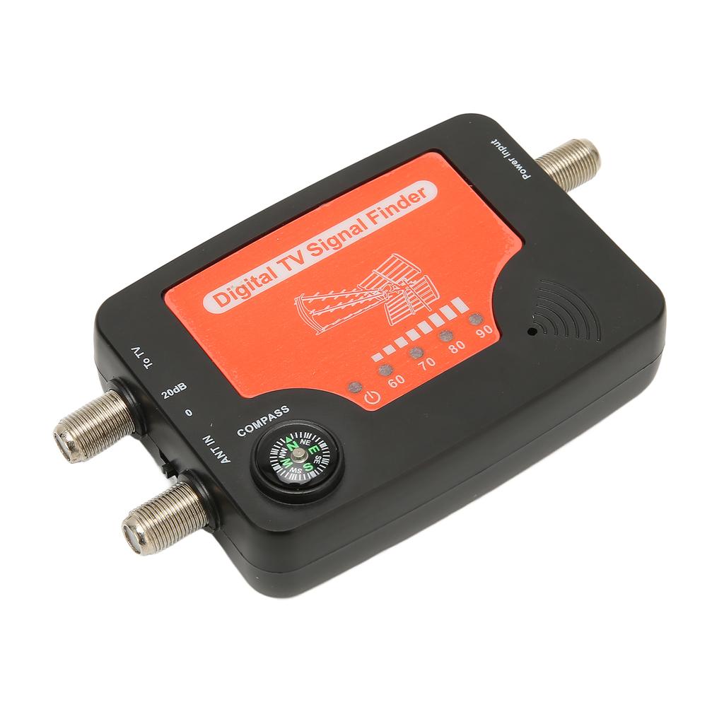 TV Satellite Finder Professional High Sensitivity Compass Design Satellite Signal Meter for TV