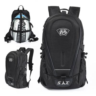 Zaino da viaggio multifunzionale, zaino da moto, zaino da motociclista, da corsa, da ciclismo, casual, borsa per casco da moto