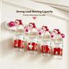 No Drill Suction Cup Row Hooks Rotatable Wall Hanging Rack Cute Decorative Hook Heavy Duty For Bathroom Bedroom Door Organizer