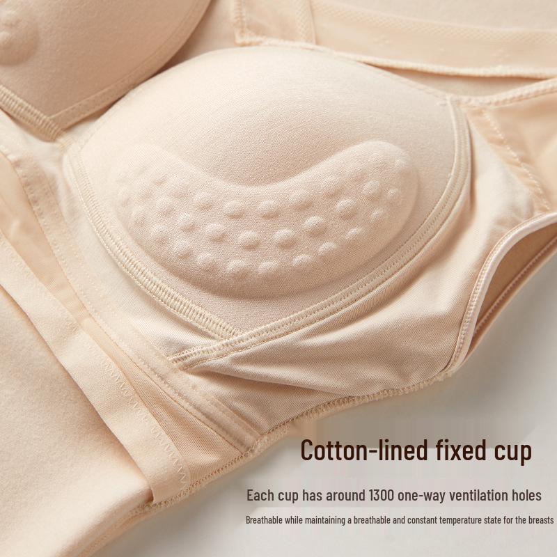 Women's Lyocell Warm Vest with Integrated Bra - Slimming Autumn/Winter Base Layer