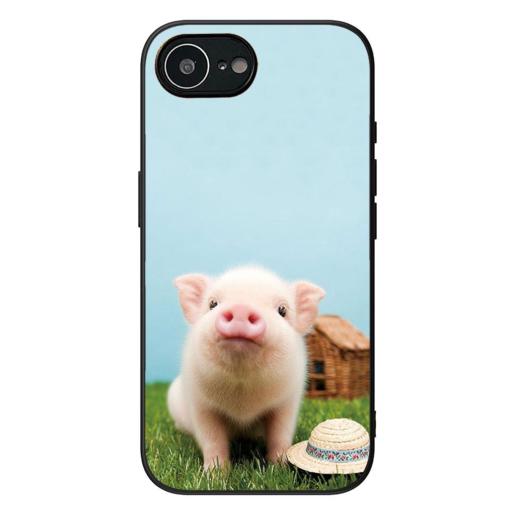Cute Pig funny Phone Cover Case for Samsung Galaxy A36 A17 A26 A07 A35 A54 A53 A13 A33 A34 S8 S9 S20 S21 FE S10 Plus Casing