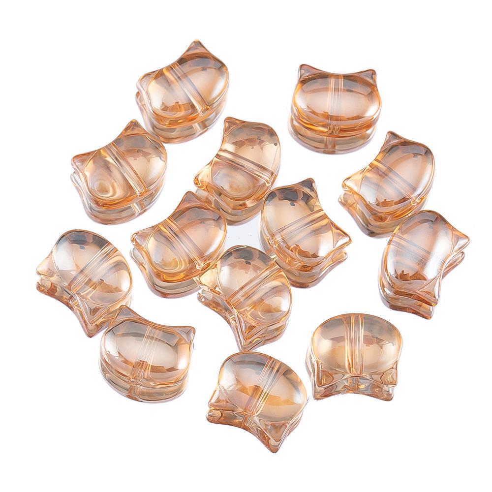 10 Stück 50 Stück Bunte Katzenkopf-förmige Acrylperlen Bunte lose Abstandshalterperlen für die Schmuckherstellung DIY Armband Halskette Zubehör