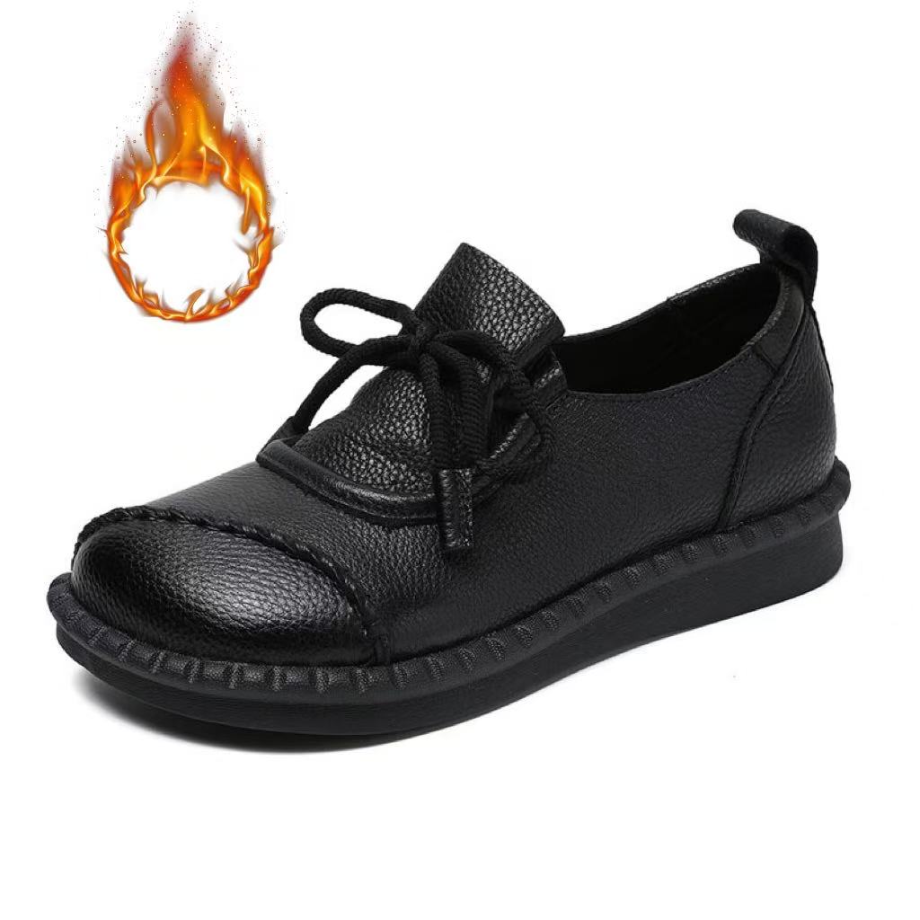 Shoes for Women 2025 Cross-tied Ladies Boot Daily Boots Hot Sale Cotton Shoes Round Toe Comfortable Flat Shoes Women Ankle Boots
