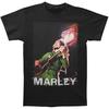 Herren Bob Marley Konzert Lichter 79 T-Shirt Klein Schwarz