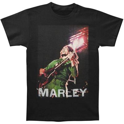 Men's Bob Marley Concert Lights 79 T Shirt Small Black
