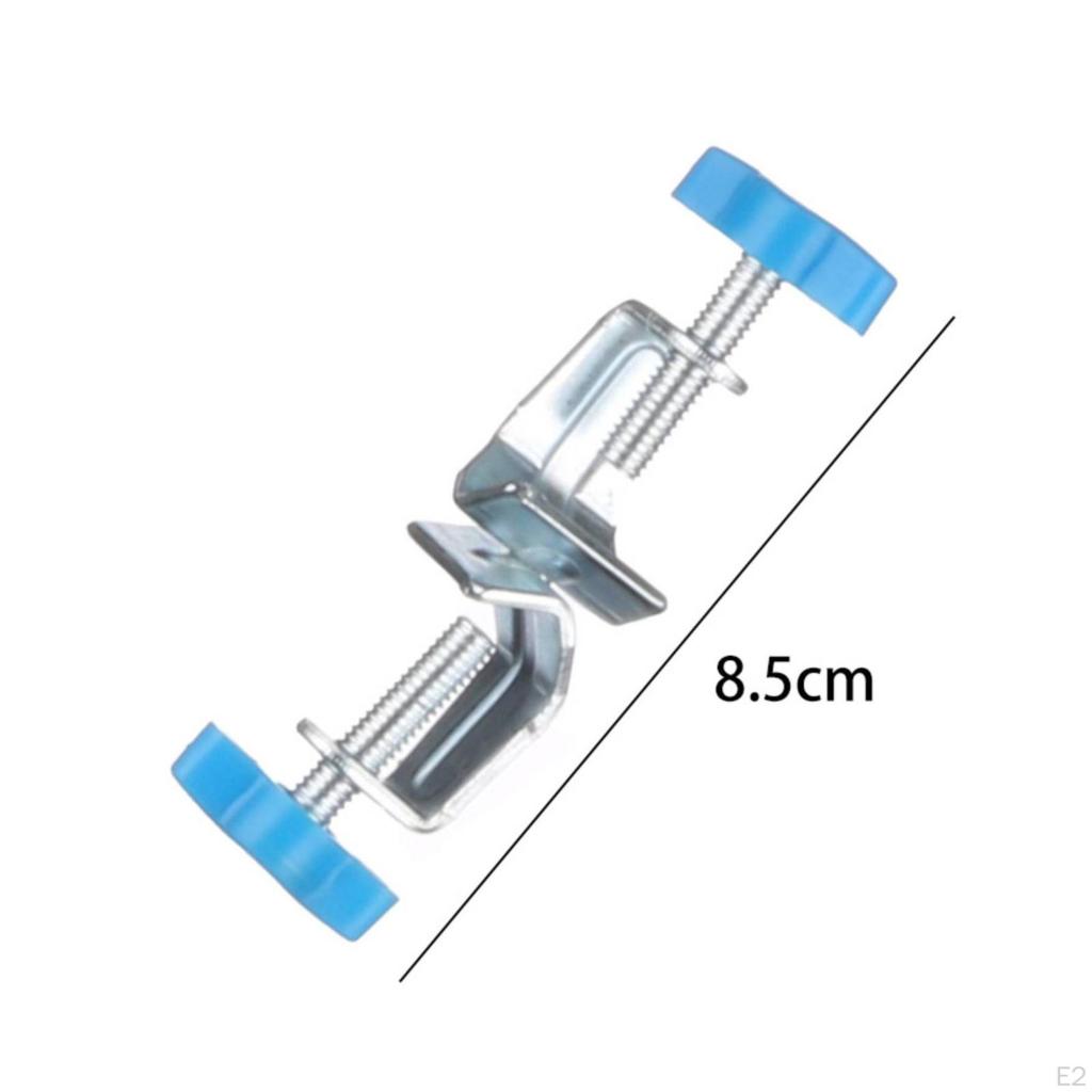 Retort Stand Clamp Iron Material Lab Sturdy and Experiment Support Loop Silver L