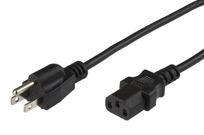 Microconnect Nema 5-15P auf C13 Stromkabel, Pe110440Sjt-It