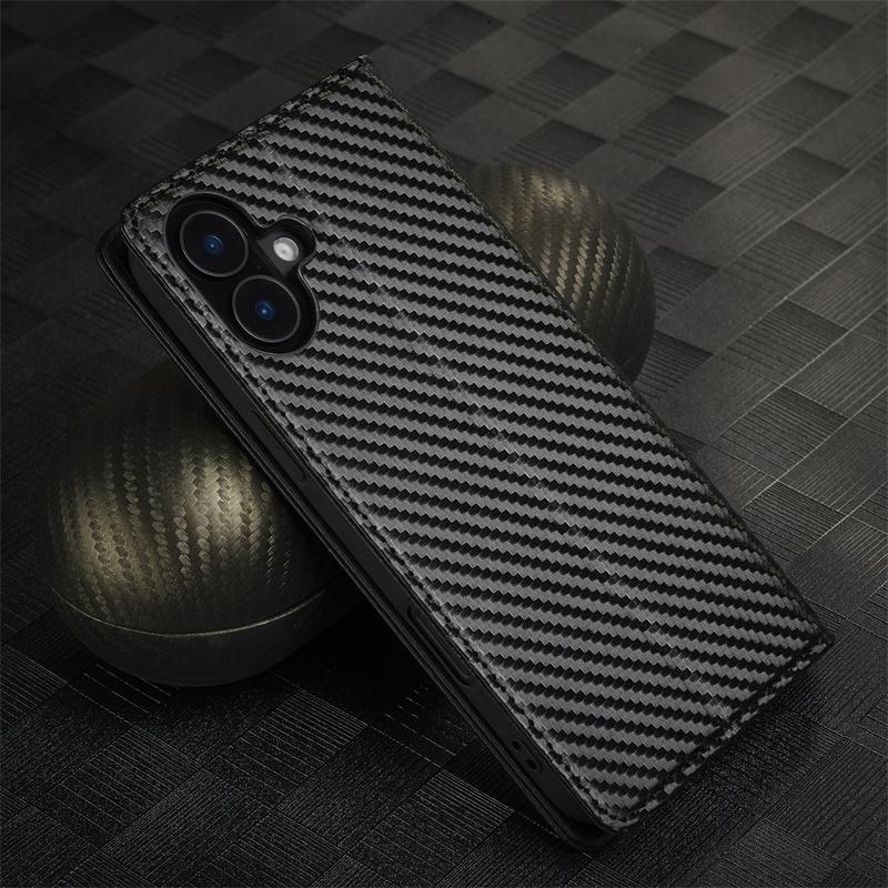 Etui A52S A51 Carbon Fiber Magnetic Flip Case for Samsung Galaxy A52s 5G A51 A515F A71 A72 A12 A32 A22 Soft Leather Wallet Funda