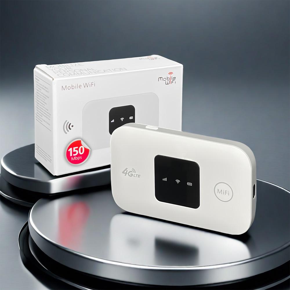Portable 4G WiFi MIFI Router with SIM Card Slot - Europe & Asia Compatible (MF800)
