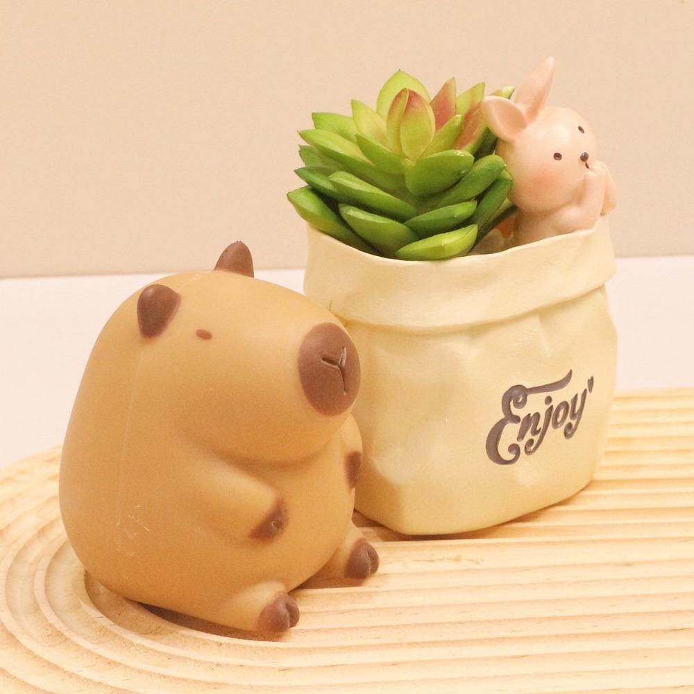 Slow Rebund Capybara Squeeze Toys Cartoon Fidget Sensory Toy New Decompression Toys  Kids Adults
