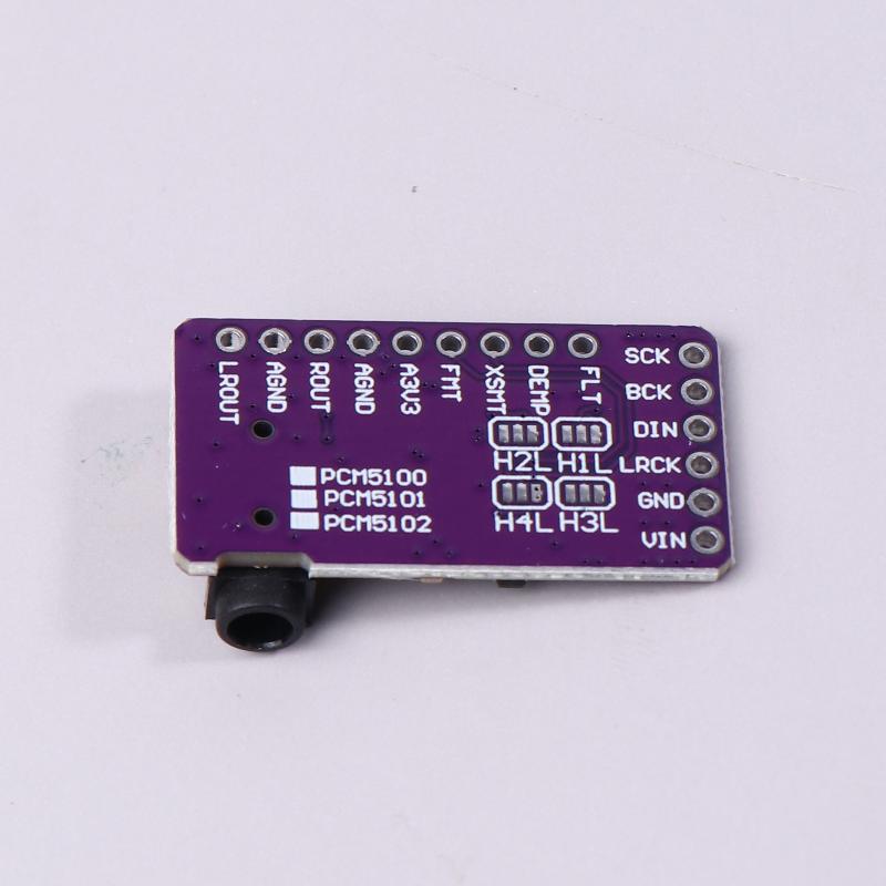 Gy-Pcm5102 I2S Modul přehrávače Rozhraní I2S Pcm5102A Dekodér DAC Pro Raspberry Pi Formátová deska Phat Digitální Zvuková deska Pcm5102