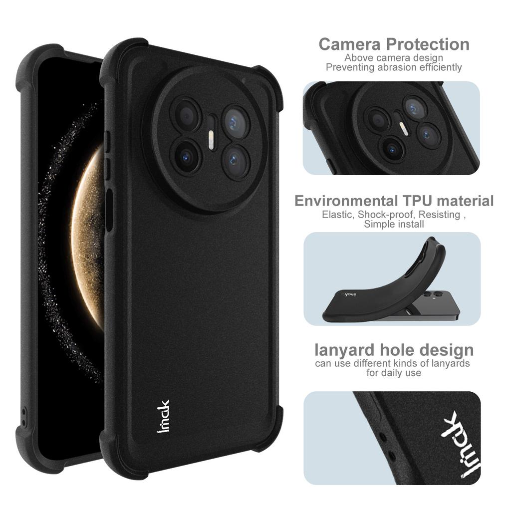 Pro Huawei Mate 70 Air Pouzdro na telefon IMAK Nárazuvzdorné Měkké pouzdro