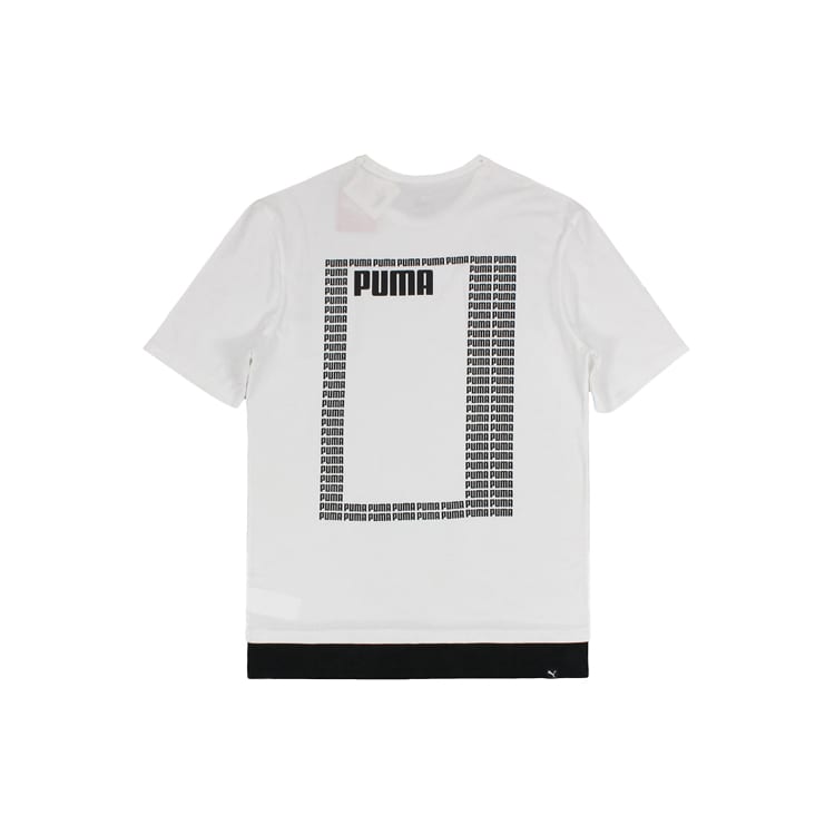 PUMA T Shirts Men's Crew Neck Moderate Straight Fit 853172-02
