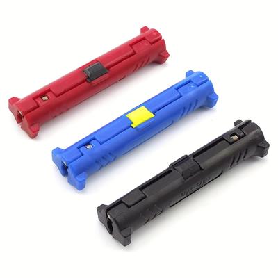 [Automatic Electric Wire Stripper] ZOERAX Automatic Electric Wire Stripper and Cutter | Multi-Function Rotary Coaxial Cable Crimper