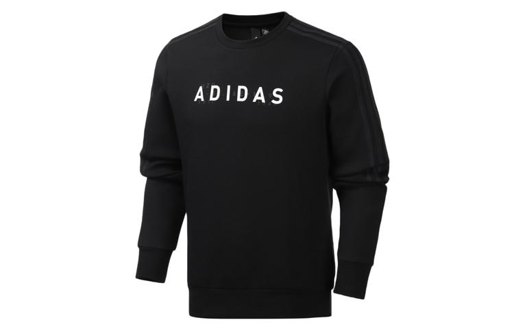 

Adidas Sweatshirts Men s Black Crew Neck Moderate Regular FM9377 XL
