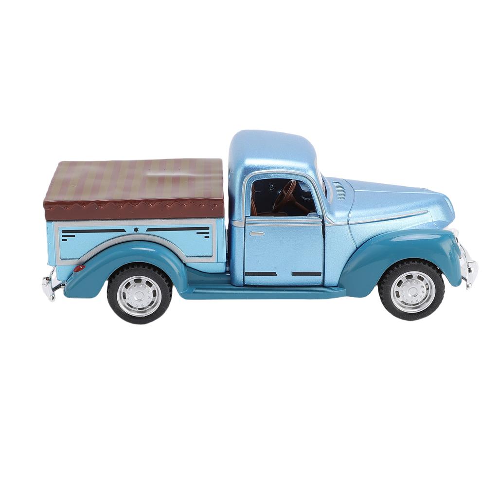 1:32 Scale Alloy Pickup Truck Model Car Meticulous Vintage Classic Truck Figurine Toy for Home Kids Collection