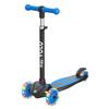 RideVOLO Kick Scooter for Kids, Tricycle with Three Height Adjustments, Illuminated LED Tires, 50kg Weight Capacity, Stable Outdoor Toy, Black