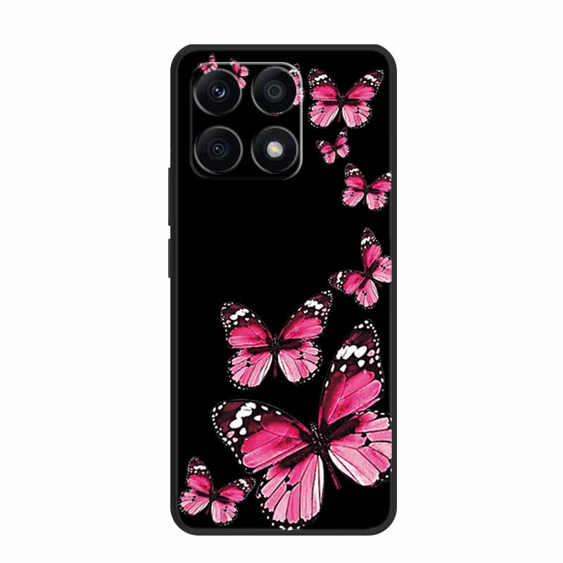 Black Silicone Case For Xiaomi 15T Pro Case Cartoon Cat Soft Back Cover For Xiaomi 15T 5G 17 14T Pro Phone Case Coque Funda Para