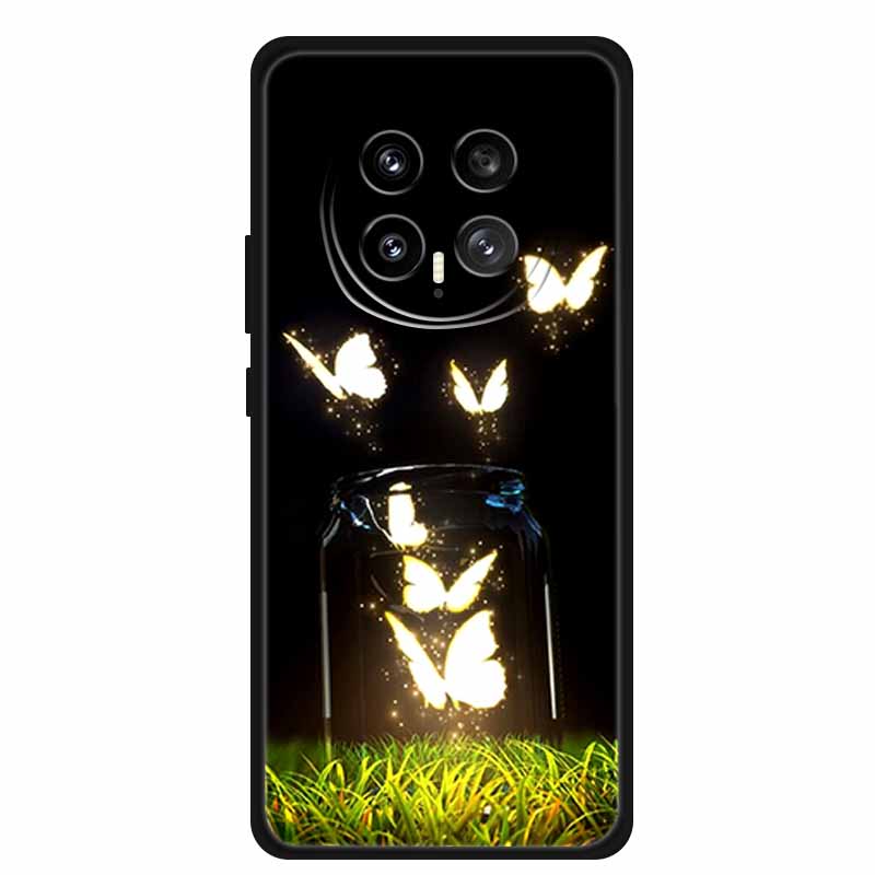 For Honor Magic8 5G 2025 Phone Case 6.58" Tiger Lion Cats Soft TPU Black Silicone Back Cover For Honor Magic 8 Fundas Shockproof