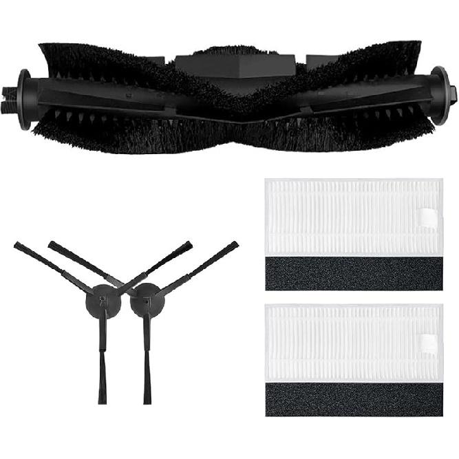 Main Brush Roller Brush Replacement Accessories for Lubluelu SL60D Robot Vacuum Cleaner Accessories, 1 Main Brush