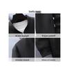 Warrior 2025 Men's Solid Color Stand Collar Baseball Jacket