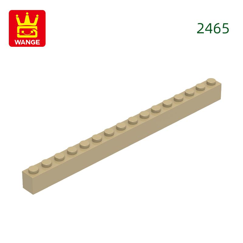 

16Pcs/lot 2465 1x16 Dots Thick Constructing Blocks MOC Timeless Attachments Works With Bricks Children Playthings Gift Box about 16pcs