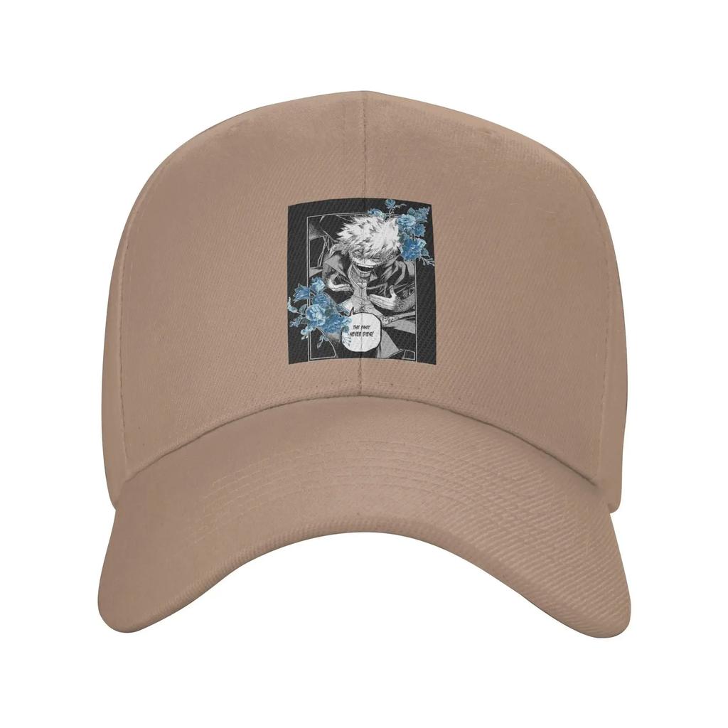 Unisex Baseball Hats My Hero Academia Dabi Anime Blue Flowers Outdoor Streetwear Summer Sports Baseball Caps Casquette Hats